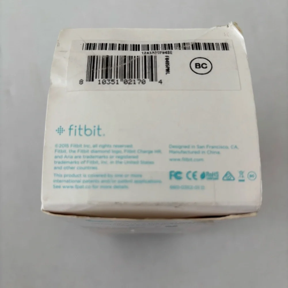 Fitbit Charge HR Wristband - Plum Large